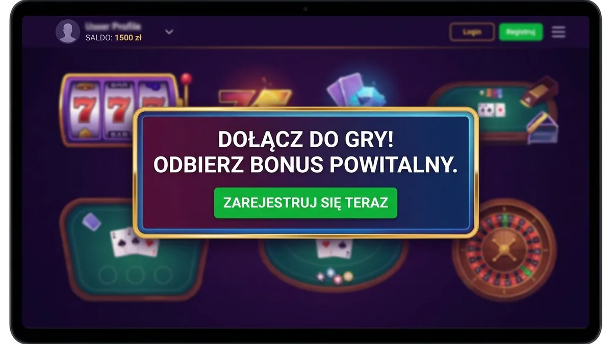 Rejestracja z bonusem